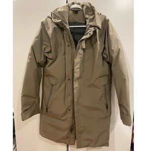 Nau waterproof down trench, Tan, Medium